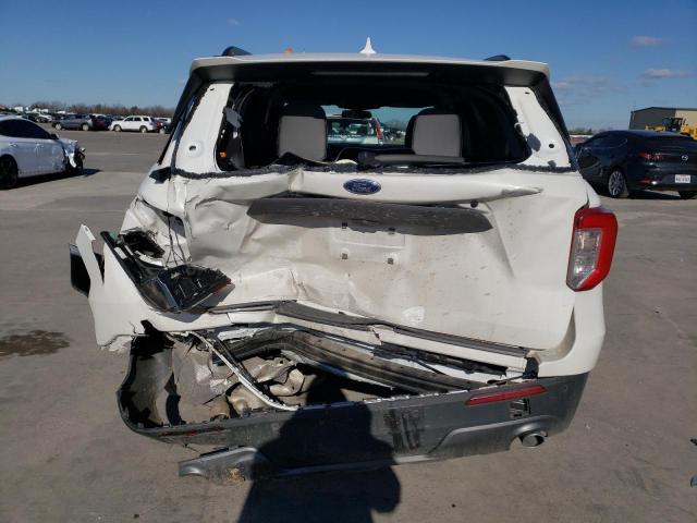 1FMSK7DH0NGA15247 - 2022 FORD EXPLORER X WHITE photo 6