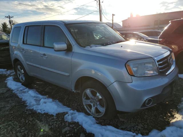 5FNYF4H77FB014207 - 2015 HONDA PILOT EXLN SILVER photo 4