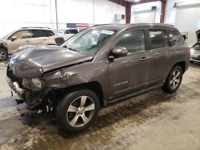 1C4NJDEB6GD724279 - 2016 JEEP COMPASS LATITUDE CHARCOAL photo 1