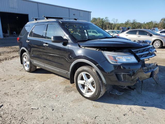 1FM5K8B84JGB85336 - 2018 FORD EXPLORER BLACK photo 4