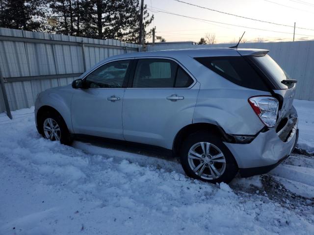 2GNFLEEK2E6203485 - 2014 CHEVROLET EQUINOX LS SILVER photo 2