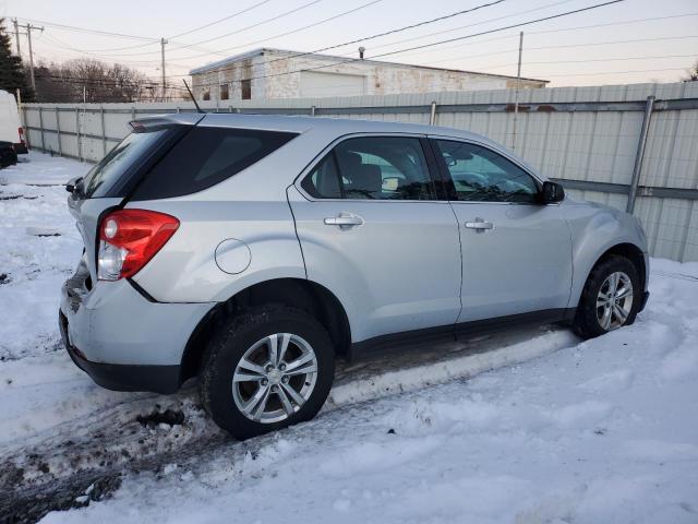 2GNFLEEK2E6203485 - 2014 CHEVROLET EQUINOX LS SILVER photo 3