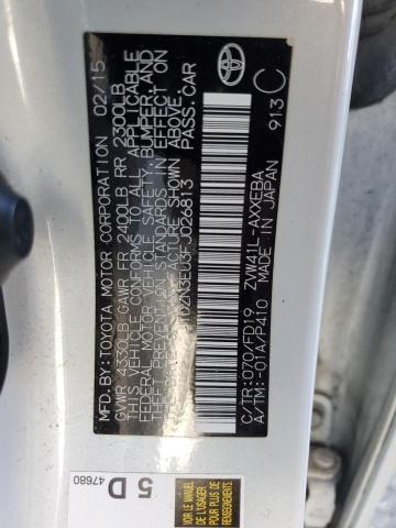 JTDZN3EU3FJ026813 - 2015 TOYOTA PRIUS V WHITE photo 13