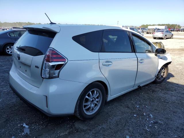 JTDZN3EU3FJ026813 - 2015 TOYOTA PRIUS V WHITE photo 3