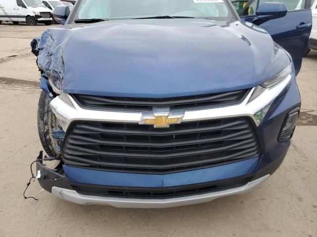 3GNKBCR46NS115347 - 2022 CHEVROLET BLAZER 2LT BLUE photo 11