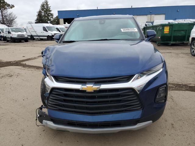 3GNKBCR46NS115347 - 2022 CHEVROLET BLAZER 2LT BLUE photo 5