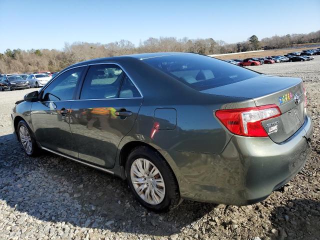 4T4BF1FK8DR291210 - 2013 TOYOTA CAMRY L GRAY photo 2