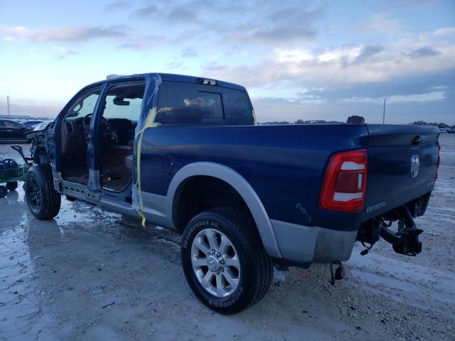 3C6UR5FJ0NG179493 - 2022 RAM 2500 LARAMIE BLUE photo 2