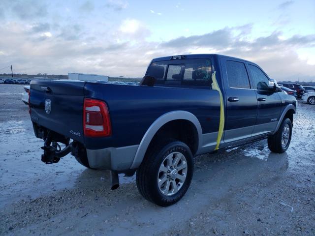 3C6UR5FJ0NG179493 - 2022 RAM 2500 LARAMIE BLUE photo 3