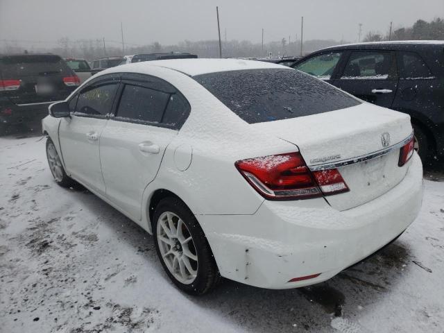 19XFB2F94FE227150 - 2015 HONDA CIVIC EXL თეთრი ფოტო 2