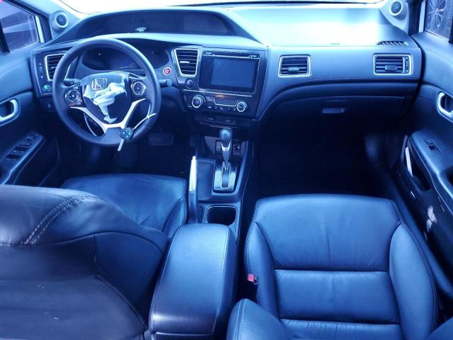 19XFB2F94FE227150 - 2015 HONDA CIVIC EXL თეთრი ფოტო 8