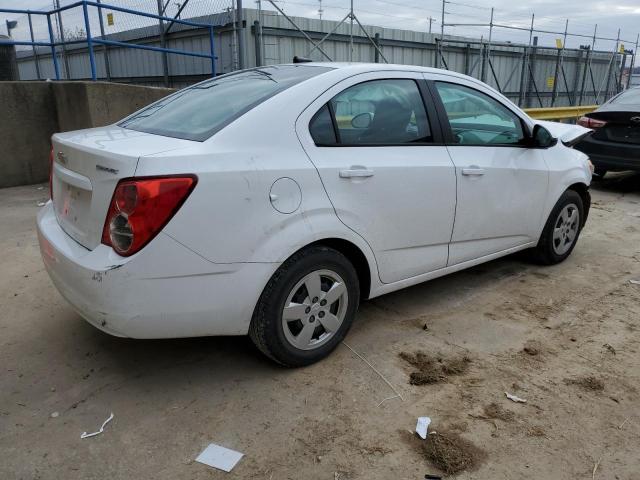 1G1JA5SH9E4227116 - 2014 CHEVROLET SONIC LS WHITE photo 3