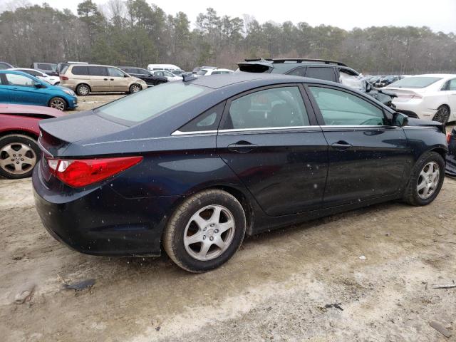 5NPEB4AC9CH385047 - 2012 HYUNDAI SONATA GLS BLUE photo 3