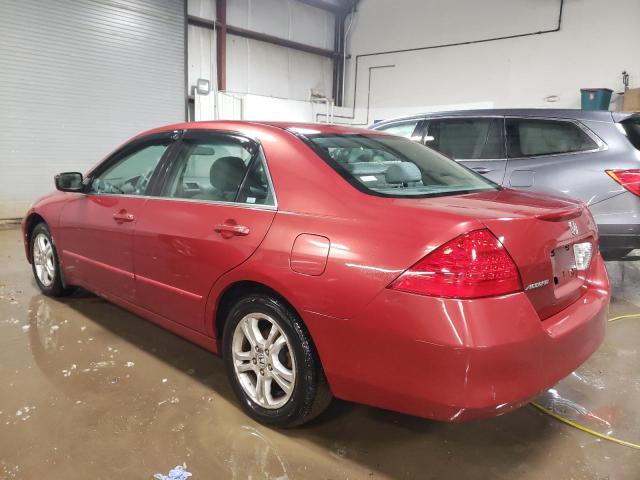 1HGCM56367A165606 - 2007 HONDA ACCORD SE RED photo 2