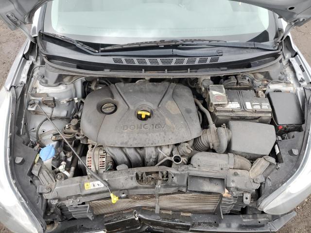 5NPDH4AE2GH662719 - 2016 HYUNDAI ELANTRA SE SILVER photo 11