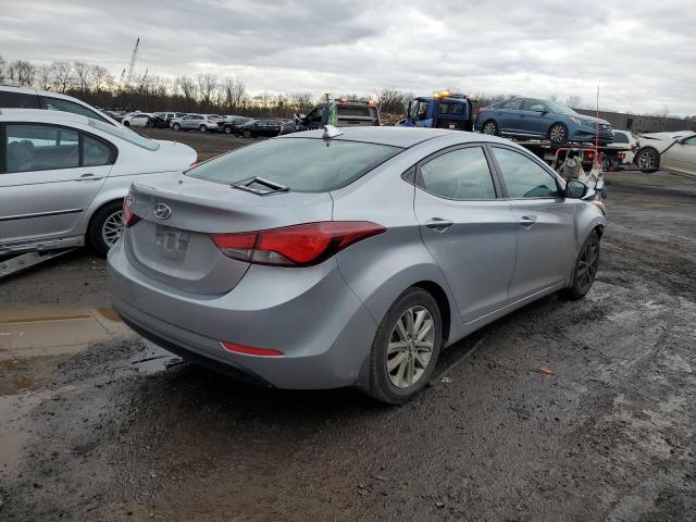 5NPDH4AE2GH662719 - 2016 HYUNDAI ELANTRA SE SILVER photo 3