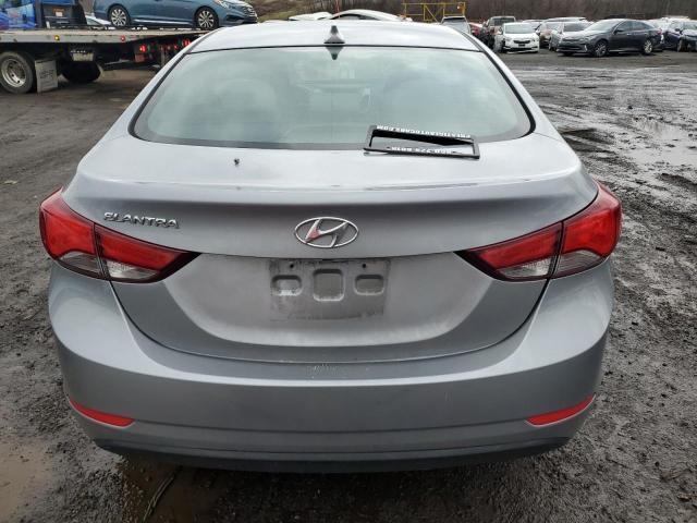 5NPDH4AE2GH662719 - 2016 HYUNDAI ELANTRA SE SILVER photo 6