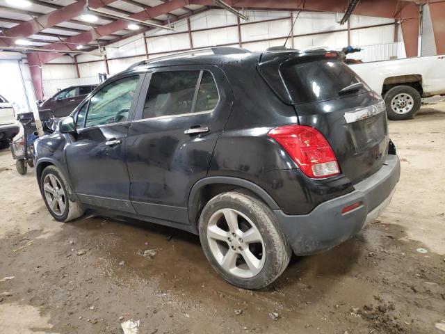 3GNCJNSB2FL173950 - 2015 CHEVROLET TRAX LTZ BLACK photo 2