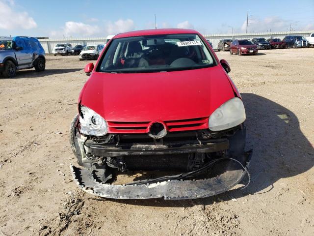 WVWDA71K18W084958 - 2008 VOLKSWAGEN RABBIT RED photo 5