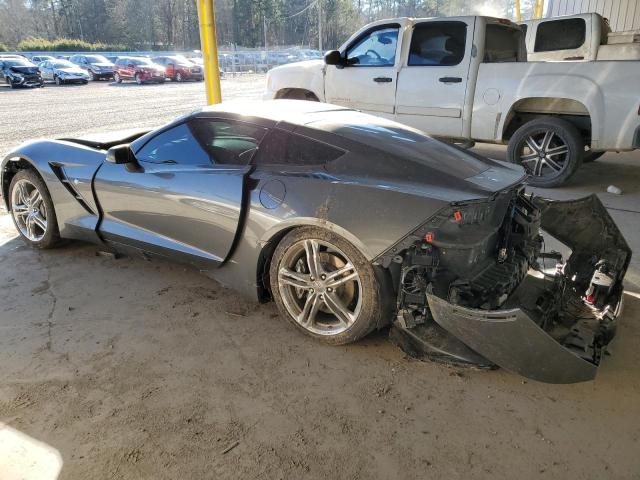 1G1YF2D77G5122087 - 2016 CHEVROLET CORVETTE STINGRAY 3LT GRAY photo 2