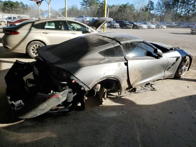 1G1YF2D77G5122087 - 2016 CHEVROLET CORVETTE STINGRAY 3LT GRAY photo 3