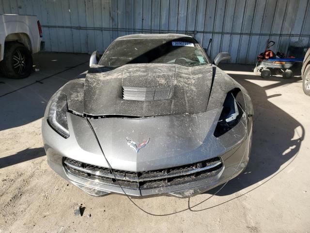 1G1YF2D77G5122087 - 2016 CHEVROLET CORVETTE STINGRAY 3LT GRAY photo 5