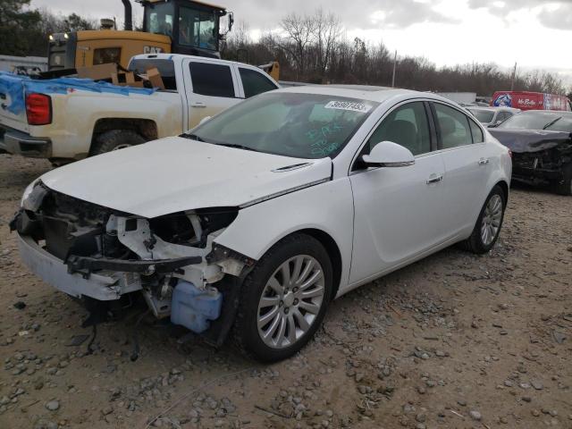 2G4GS5EK4C9194604 - 2012 BUICK REGAL PREMIUM WHITE photo 1