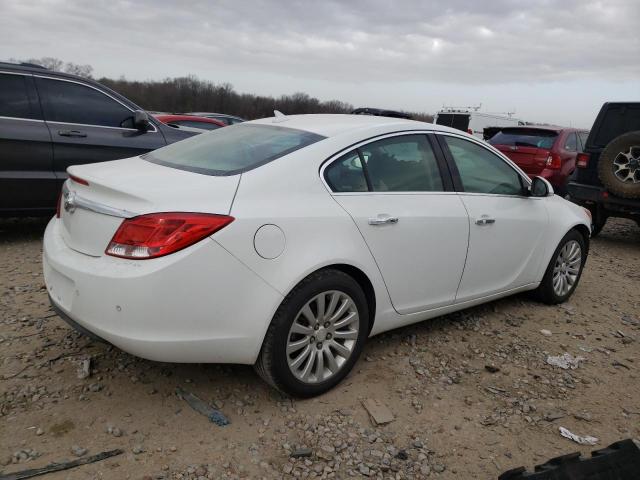 2G4GS5EK4C9194604 - 2012 BUICK REGAL PREMIUM WHITE photo 3