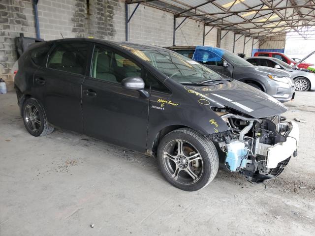 JTDZN3EU4D3227119 - 2013 TOYOTA PRIUS V CHARCOAL photo 4