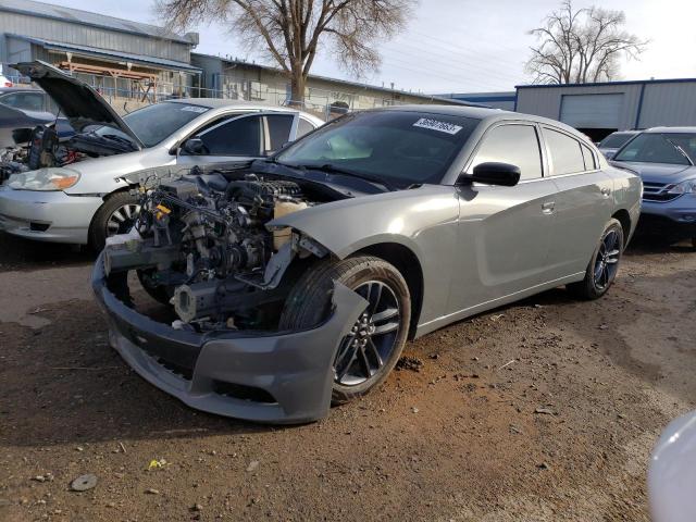 2C3CDXJG2KH547666 - 2019 DODGE CHARGER SXT GRAY photo 1