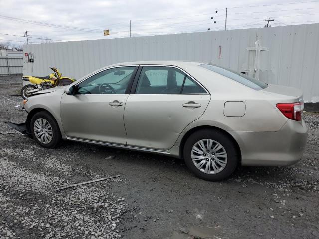 4T4BF1FK9ER356616 - 2014 TOYOTA CAMRY L GOLD photo 2