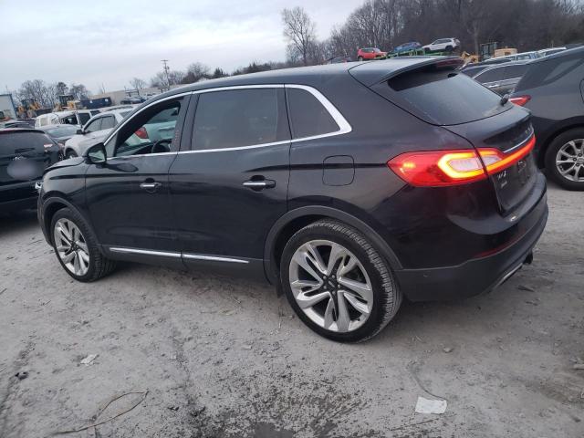 2LMPJ6LR0HBL48593 - 2017 LINCOLN MKX RESERVE أسود صورة 2