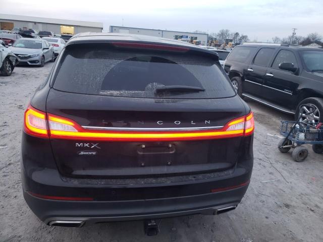 2LMPJ6LR0HBL48593 - 2017 LINCOLN MKX RESERVE أسود صورة 6