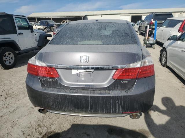 1HGCR3F83EA004404 - 2014 HONDA ACCORD EXL GRAY photo 6