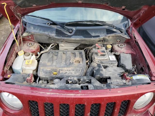 1C4NJRFB6DD108685 - 2013 JEEP PATRIOT LATITUDE MAROON photo 12