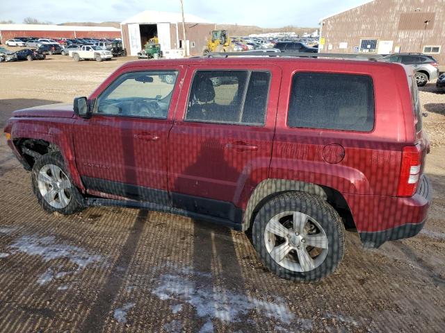 1C4NJRFB6DD108685 - 2013 JEEP PATRIOT LATITUDE MAROON photo 2