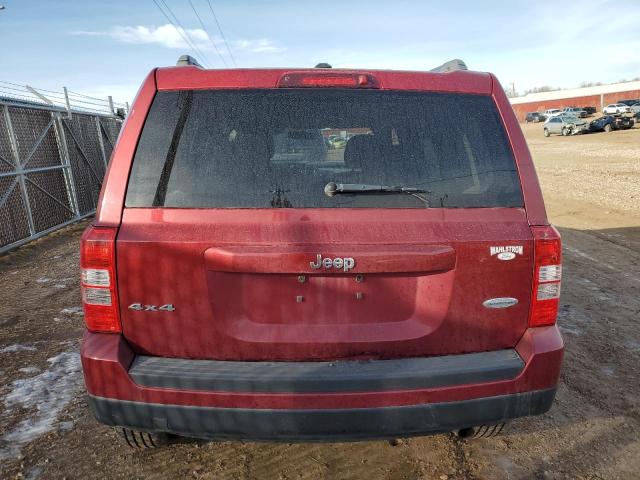 1C4NJRFB6DD108685 - 2013 JEEP PATRIOT LATITUDE MAROON photo 6