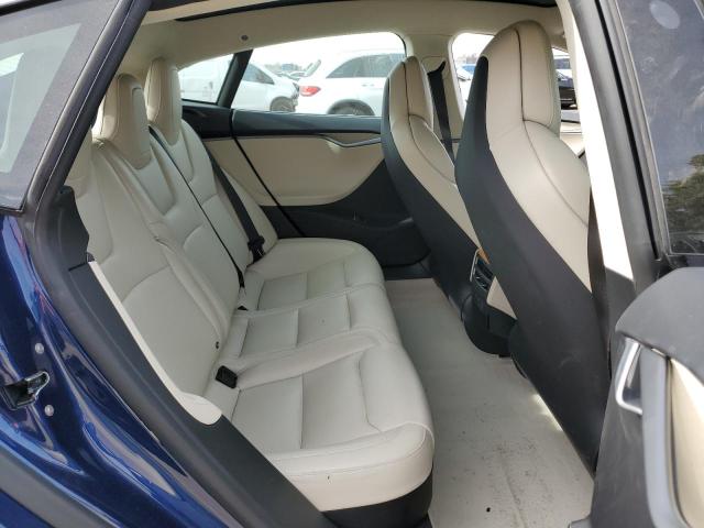 5YJSA1E29JF265119 - 2018 TESLA MODEL S Կապույտ լուսանկար 10