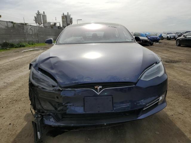 5YJSA1E29JF265119 - 2018 TESLA MODEL S Կապույտ լուսանկար 5