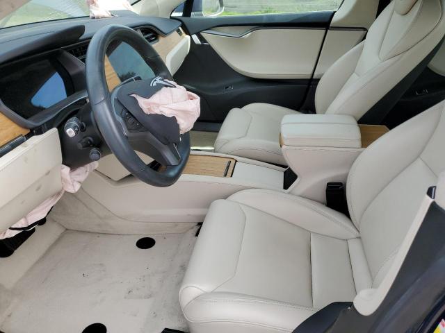 5YJSA1E29JF265119 - 2018 TESLA MODEL S Կապույտ լուսանկար 7