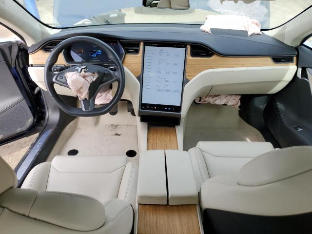 5YJSA1E29JF265119 - 2018 TESLA MODEL S Կապույտ լուսանկար 8