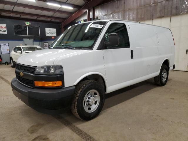 1GCWGAFP0J1345198 - 2018 CHEVROLET EXPRESS G2 WHITE photo 1