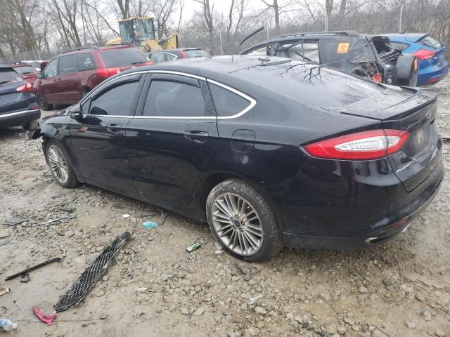 3FA6P0T96GR221053 - 2016 FORD FUSION SE BLACK photo 2