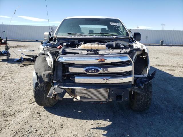 1FTEW1CG1FKD37809 - 2015 FORD F150 SUPERCREW WHITE photo 5