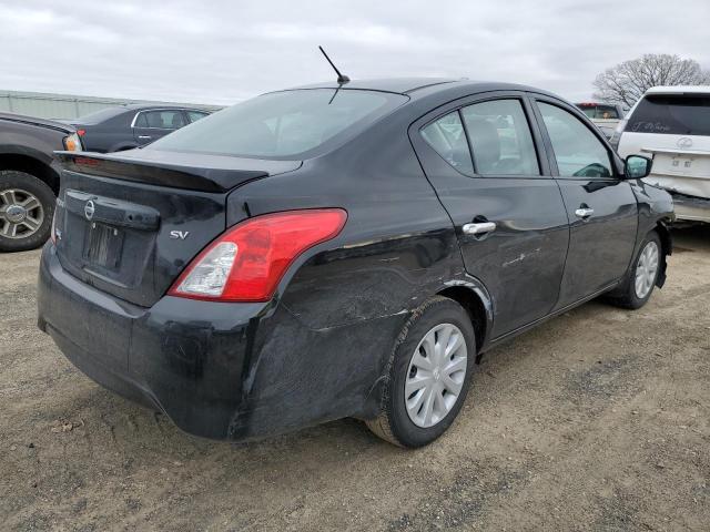 3N1CN7APXJL820113 - 2018 NISSAN VERSA S BLACK photo 3