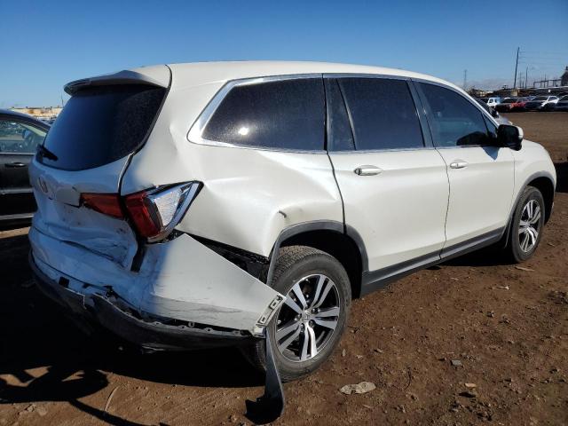 5FNYF5H39JB005732 - 2018 HONDA PILOT EX WHITE photo 3