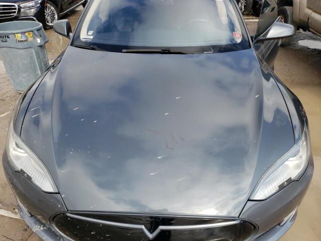 5YJSA1H14EFP28471 - 2014 TESLA MODEL S Մոխրագույն լուսանկար 11