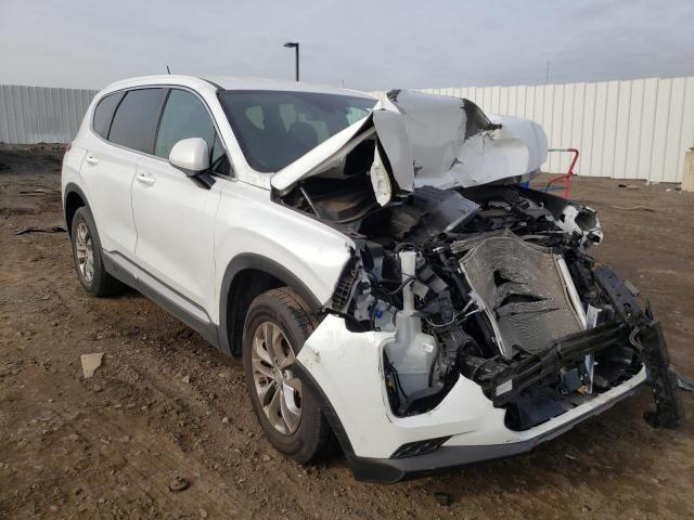 5NMS2CAD2KH092625 - 2019 HYUNDAI SANTA FE SE WHITE photo 4