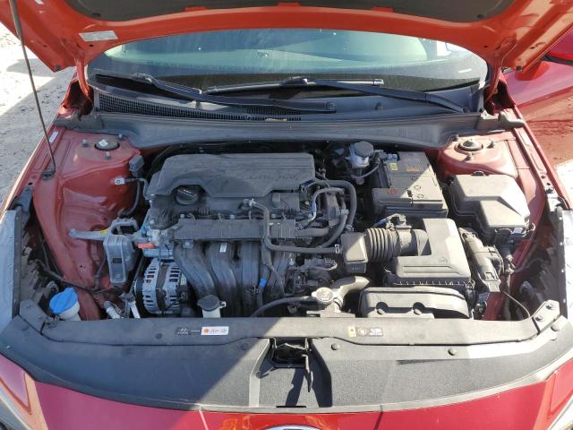 KMHLL4AG3MU179748 - 2021 HYUNDAI ELANTRA SE RED photo 11