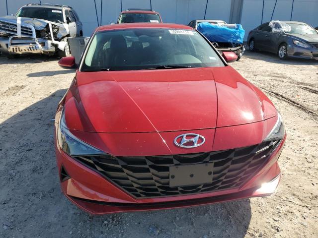 KMHLL4AG3MU179748 - 2021 HYUNDAI ELANTRA SE RED photo 5